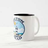 Tasse 2 Couleurs Hilton Head Island. (Devant droit)