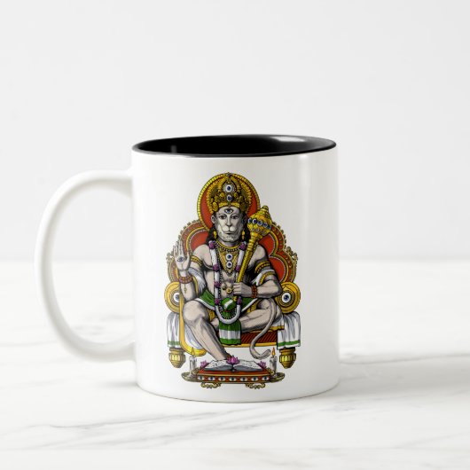 Tasse 2 Couleurs Hindu God Hanuman (Gauche)