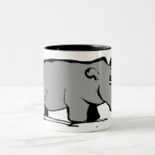 Tasse 2 Couleurs Hippo (Centre)