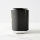 Tasse 2 Couleurs Hippocampe Polygonal Or (Centre)