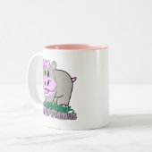 Tasse 2 Couleurs Hippopotame (Devant gauche)