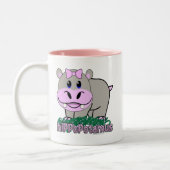 Tasse 2 Couleurs Hippopotame (Gauche)