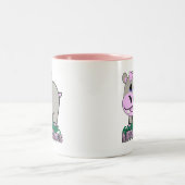 Tasse 2 Couleurs Hippopotame (Centre)