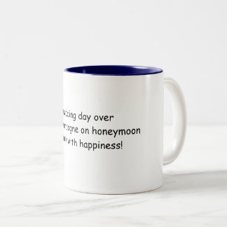 Tasse 2 Couleurs His Wedding/Anniversary Cup