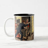 Tasse 2 Couleurs Histoire classique cool (Gauche)