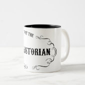 Tasse 2 Couleurs Historien de famille (Devant droit)