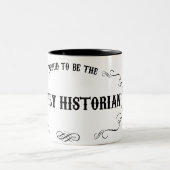 Tasse 2 Couleurs Historien de famille (Centre)