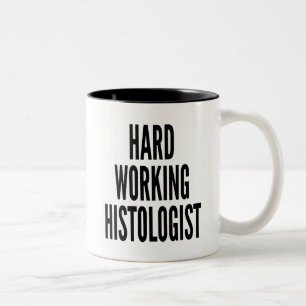 Tasse 2 Couleurs Historien travaillant dur