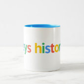 Tasse 2 Couleurs Historique (Centre)