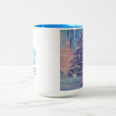 Tasse 2 Couleurs Hiver gelé (Centre)