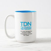 Tasse 2 Couleurs Hiver gelé (Gauche)