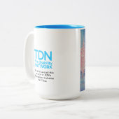 Tasse 2 Couleurs Hiver gelé (Devant gauche)