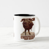 Tasse 2 Couleurs HL de citation de Mencken et….Argh ! (Devant droit)