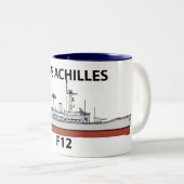 Tasse 2 Couleurs HMS Achilles, configuration Orig (Devant droit)