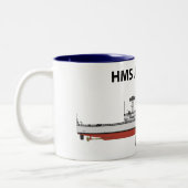 Tasse 2 Couleurs HMS Achilles, configuration Orig (Gauche)