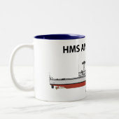Tasse 2 Couleurs HMS Andromeda, configuration Orig (Gauche)