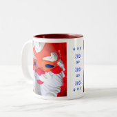Tasse 2 Couleurs Ho Ho Ho (Devant gauche)