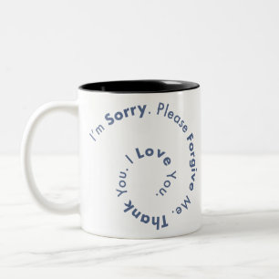 Tasse 2 Couleurs Ho’Oponopono Mantra Prière Guérir les peines