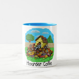 Tasse 2 Couleurs Hoarder Collie