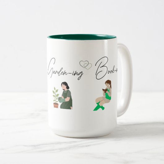 Tasse 2 Couleurs Hobbies (Devant droit)