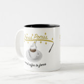 Tasse 2 Couleurs Hocus Pocus J'ai besoin de café pour me concentrer (Devant gauche)