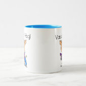 Tasse 2 Couleurs Hog de vacances (Centre)