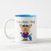 Tasse 2 Couleurs Hog de vacances (Gauche)