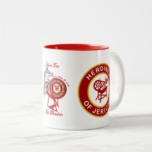 Tasse 2 Couleurs HOJ Silver Fox (Devant droit)