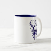 Tasse 2 Couleurs Holiday Deer (Devant droit)