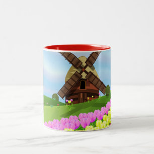 Tasse 2 Couleurs Holland Tulips