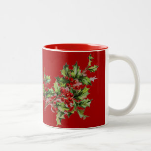 Tasse 2 Couleurs Holly berry 001