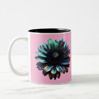 Tasse 2 Couleurs Holographique Iridescente noir Dahlia