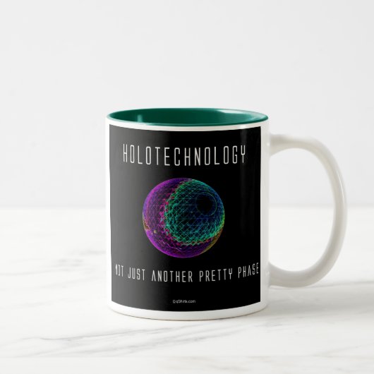 Tasse 2 Couleurs Holotechnology. Pas simplement une autre jolie (Droit)