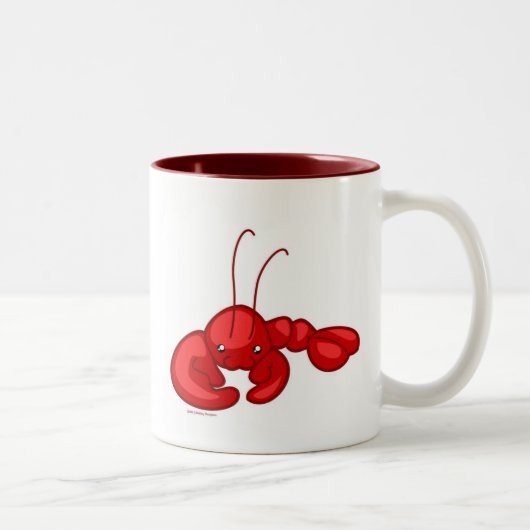 Tasse 2 Couleurs Homard (Droit)