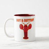 Tasse 2 Couleurs Homard à chaud et à beurre (Gauche)