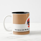 Tasse 2 Couleurs Homard Modèle (Gauche)