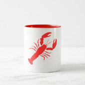 Tasse 2 Couleurs homard rouge (Centre)