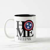 Tasse 2 Couleurs HOME Bellevue Tennessee 11oz (Gauche)
