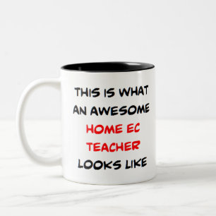 Tasse 2 Couleurs home ec professeur, génial