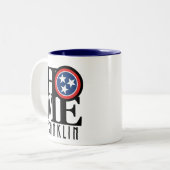 Tasse 2 Couleurs HOME Franklin (Devant gauche)