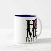 Tasse 2 Couleurs HOME Franklin (Devant droit)