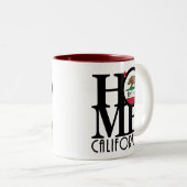 Tasse 2 Couleurs HOME Freedom 11oz (Devant droit)