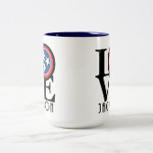 Tasse 2 Couleurs HOME Jackson TN 15oz (Centre)