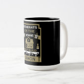 Tasse 2 Couleurs Home Self Build Félicitations (Devant droit)