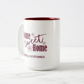 Tasse 2 Couleurs Home Sweet Home (Devant gauche)