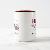 Tasse 2 Couleurs Home Sweet Home (Centre)