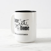 Tasse 2 Couleurs Home Sweet Home (Devant gauche)