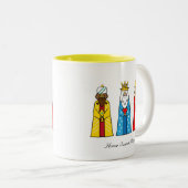 Tasse 2 Couleurs Home Sweet Home & Trois Hommes Sages (Devant droit)