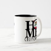 Tasse 2 Couleurs HOME Temecula 11oz (Devant droit)