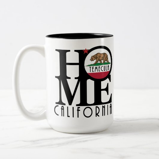 Tasse 2 Couleurs HOME Temecula 15oz (Gauche)